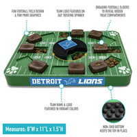 Detroit Lions Interactive Puzzle Treat Toy