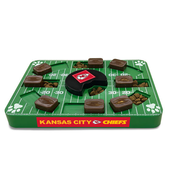 Kansas City Chiefs Interactive Puzzle Treat Toy