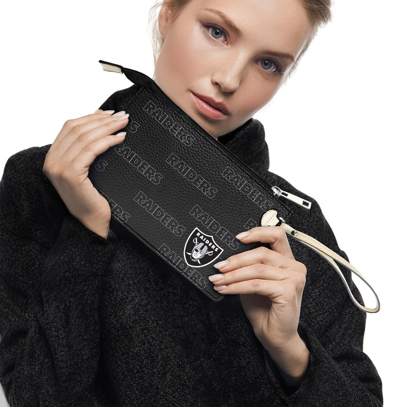 Las Vegas Raiders Victory Wristlet