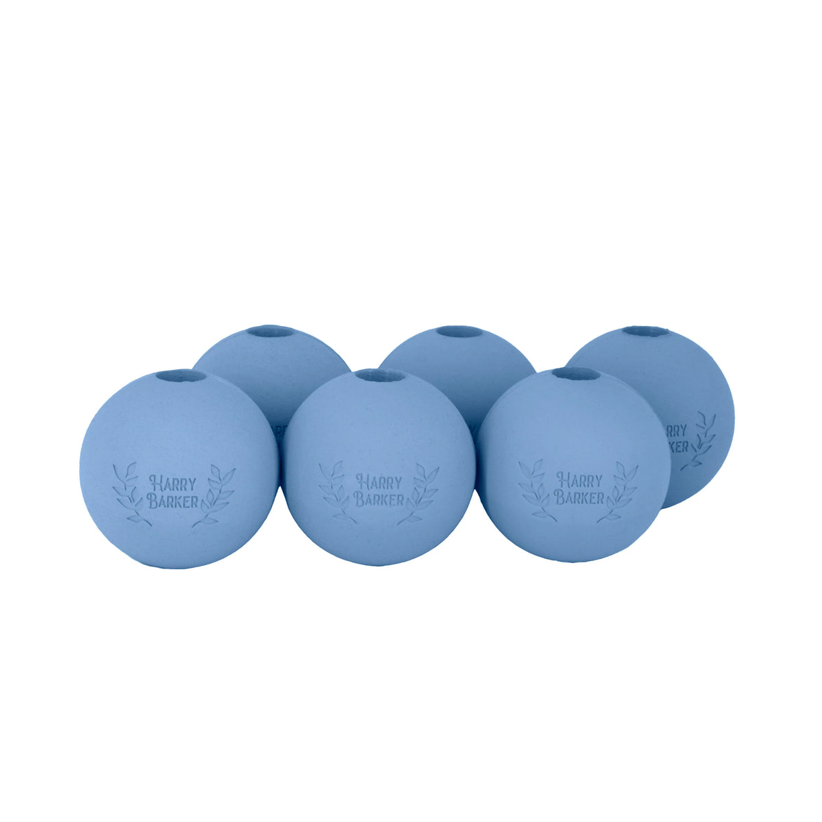 6-Pack Rubber Ball Set - Medium