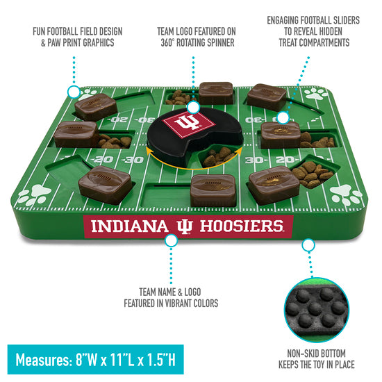 IN Hoosiers Interactive Puzzle Treat Toy