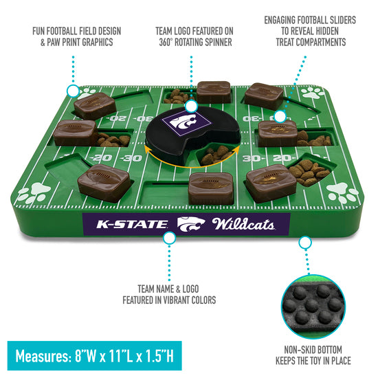 KS State Wildcats Interactive Puzzle Treat Toy