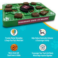 MS State Bulldogs Interactive Puzzle Treat Toy