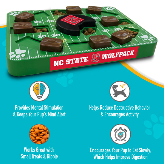 NC State Wolfpack Interactive Puzzle Treat Toy