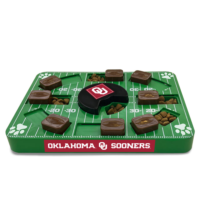 OK Sooners Interactive Puzzle Treat Toy