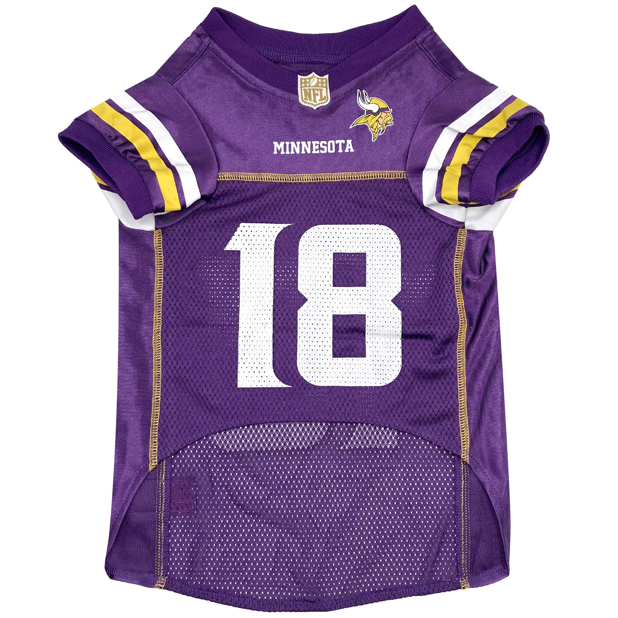 Minnesota Vikings Justin Jefferson 18 Player Pet Jersey