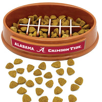 AL Crimson Tide Football Slow Feeder Bowl