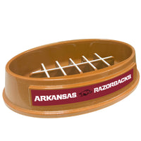 AR Razorbacks Football Slow Feeder Bowl