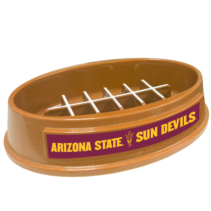 AZ State Sun Devils Football Slow Feeder Bowl