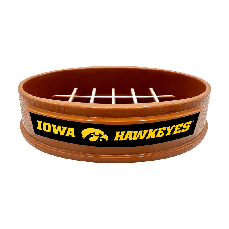 IA Hawkeyes Football Slow Feeder Bowl