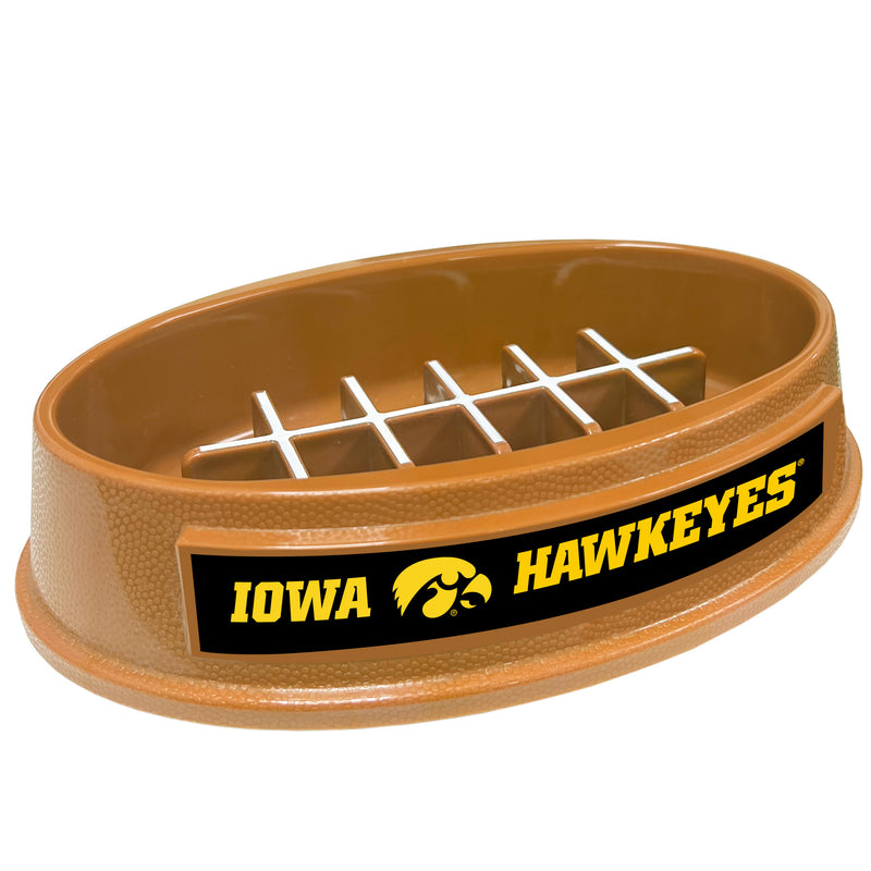 IA Hawkeyes Football Slow Feeder Bowl