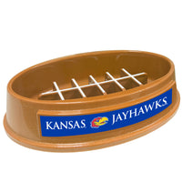 KS Jayhawks Football Slow Feeder Bowl