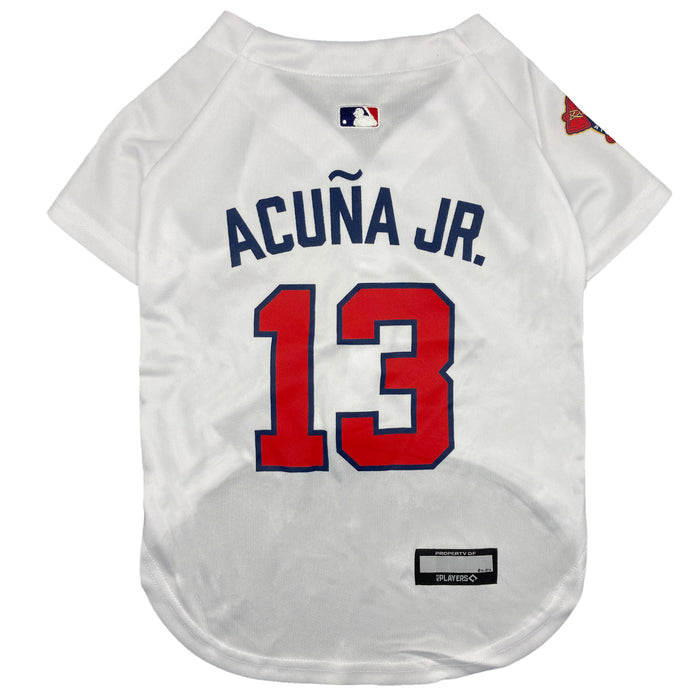 Atlanta Braves Ronald Acuna Jr #13 Player Pet Jersey