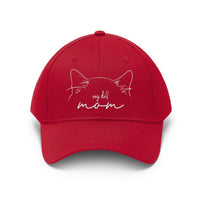 Rag Doll Cat Mom Embroidered Twill Hat