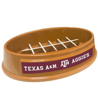 TX A&M Aggies Football Slow Feeder Bowl