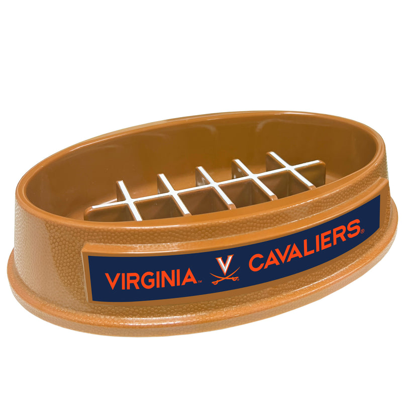 VA Cavaliers Football Slow Feeder Bowl