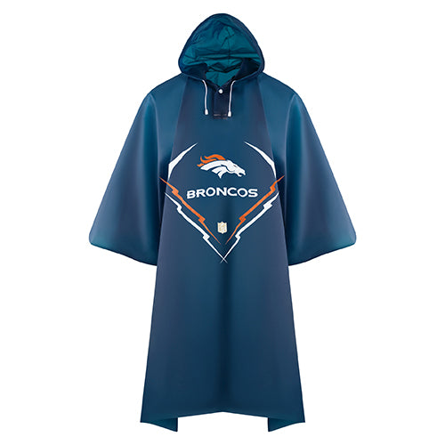 Denver Broncos Hooded popular Poncho