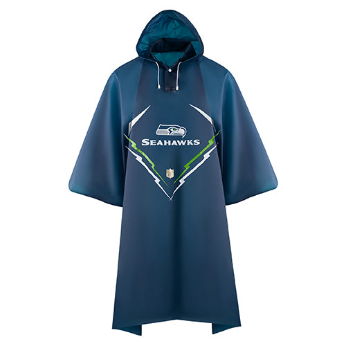 Seattle Seahawks Hooded Poncho on sale