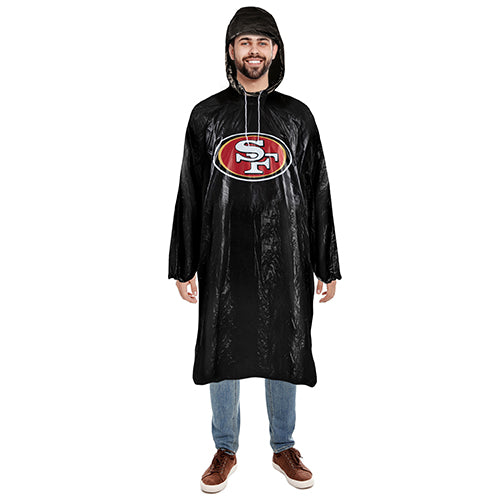 SF buy 49ers Embroidered Poncho