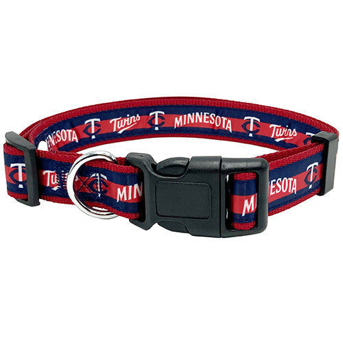 Minnesota Twins Satin Dog Collar or Leash