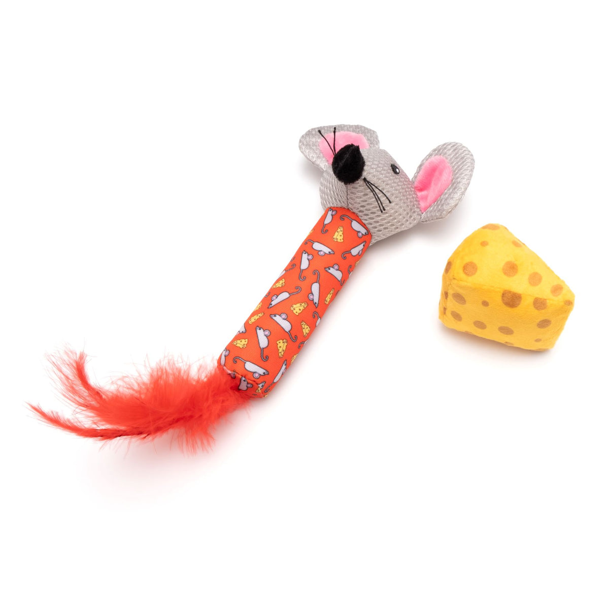 Mouser and Cheese Cat Toy Set