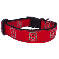 NC State Wolfpack Nylon Dog Collar or Leash