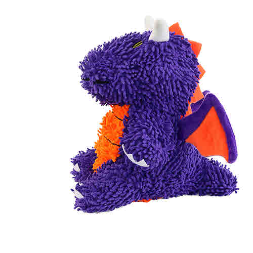 Mighty Microfiber Ball - Dragon Purple Tough Toy