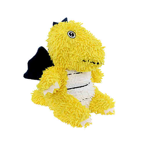 Mighty Microfiber Ball - Dragon Yellow Tough Toy