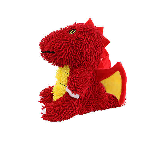 Mighty Microfiber Ball - Dragon Red Tough Toy