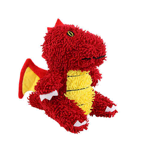 Mighty Microfiber Ball - Dragon Red Tough Toy