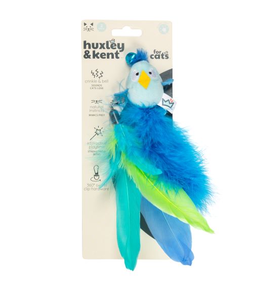 Blue Birdy Feather Teasers 2pk Refill Cat Toy