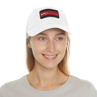 AFC Bournemouth 25/26 Home Kit-Inspired Leather Patch Baseball Hat