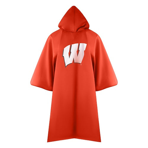 WI Badgers Unisex Premium Poncho