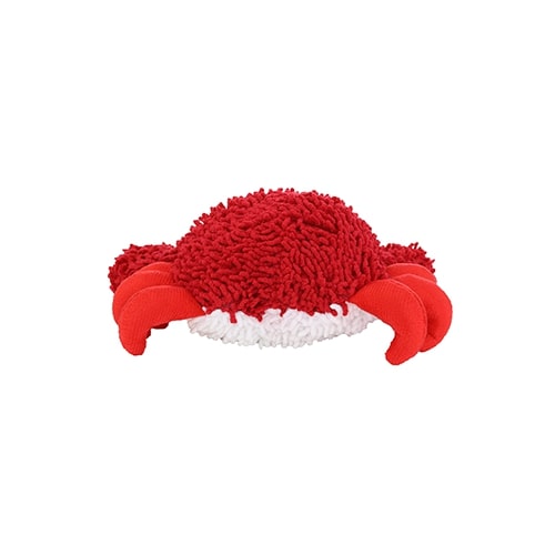 Mighty Microfiber Ball - Crab Red Tough Toy