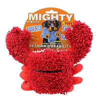 Mighty Microfiber Ball - Crab Red Tough Toy