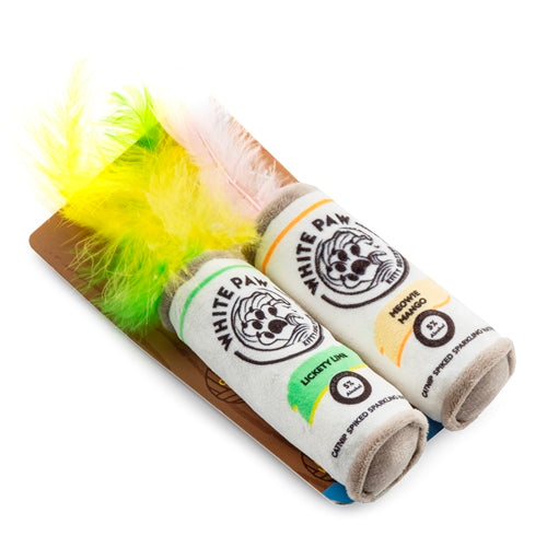 White Paw Mango and Lime Organic Catnip Toy