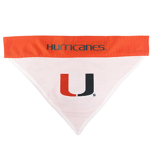 MIA Hurricanes Reversible Slide-On Bandana