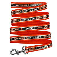 MIA Hurricanes Dog Satin Collar or Leash