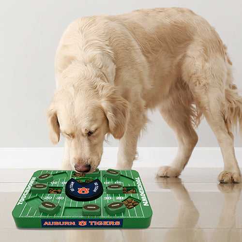 Auburn Tigers Interactive Puzzle Treat Toy - Large