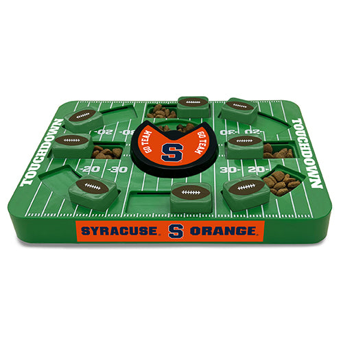 Syracuse Orange Interactive Puzzle Treat Toy - Large