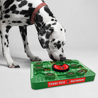 TX Tech Red Raiders Interactive Puzzle Treat Toy - Large