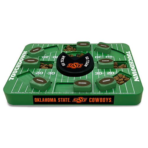 OK State Cowboys Interactive Puzzle Treat Toy - Large