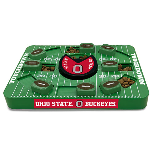 OH State Buckeyes Interactive Puzzle Treat Toy - Large