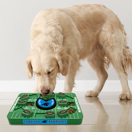 Carolina Panthers Interactive Puzzle Treat Toy - Large