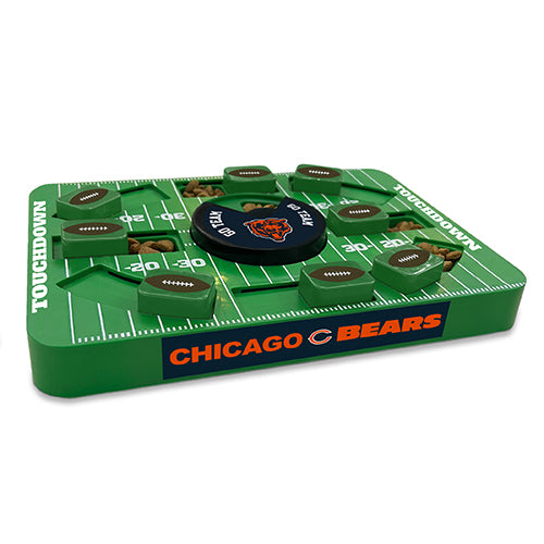 Chicago Bears Interactive Puzzle Treat Toy - Large