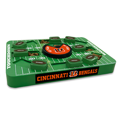 Cincinnati Bengals Interactive Puzzle Treat Toy - Large