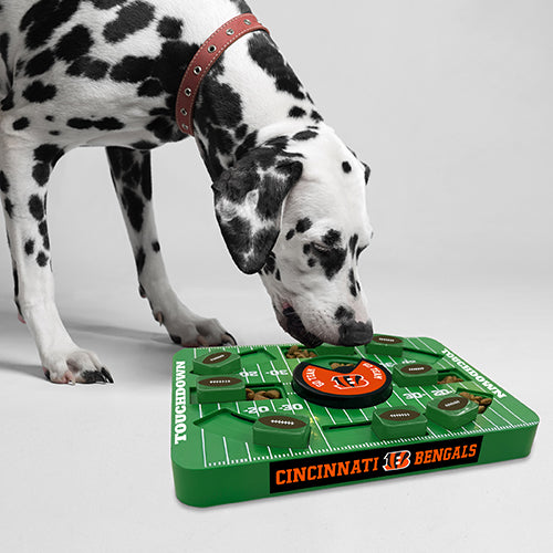 Cincinnati Bengals Interactive Puzzle Treat Toy - Large