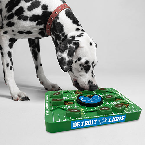 Detroit Lions Interactive Puzzle Treat Toy - Large