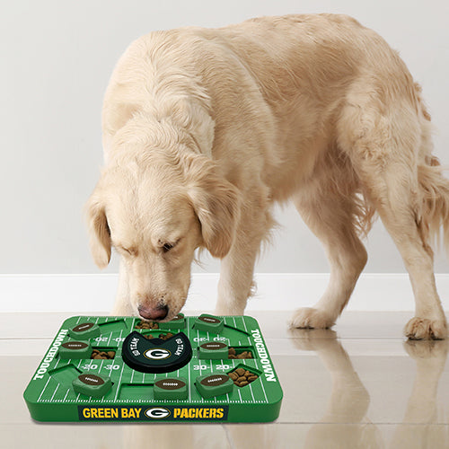 Green Bay Packers Interactive Puzzle Treat Toy - Large