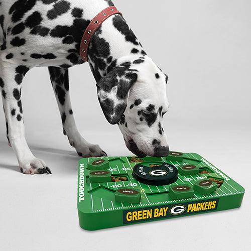 Green Bay Packers Interactive Puzzle Treat Toy - Large